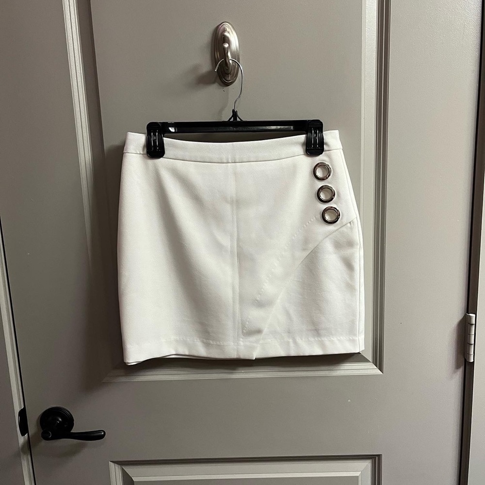 C. Luce White Skirt